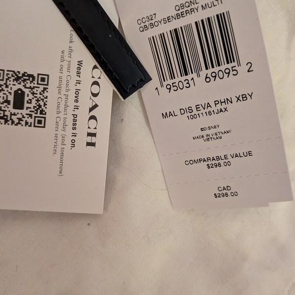 Coach Maleficent Eva Phone Crossbody Bag - Picture 7 of 7